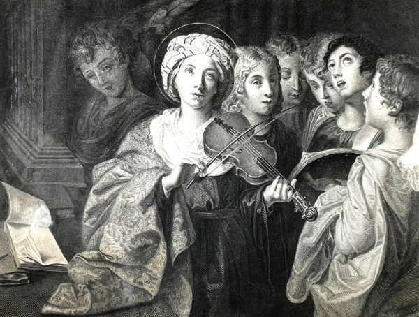 "Praise Ye the Lord" by Domenico Zampieri, E Congoy (engraver)