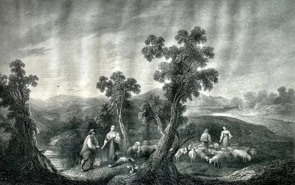 “ Jacob and Laban” by Bartolomé Esteban Murillo