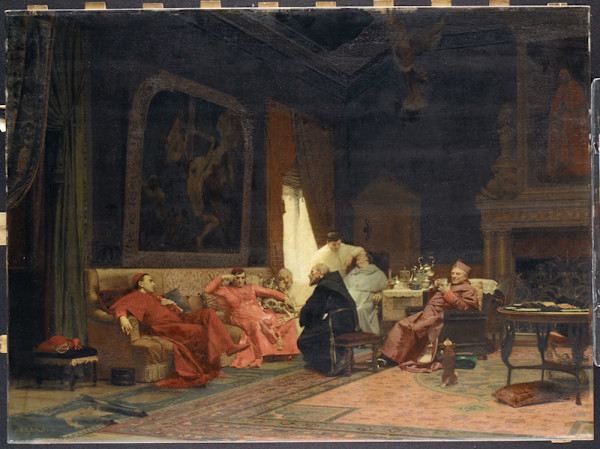 “Le Recit Du Missionnaire” “The Missionary’s Adventures” by Grave Bar Varin, Jehan Georges Vibert