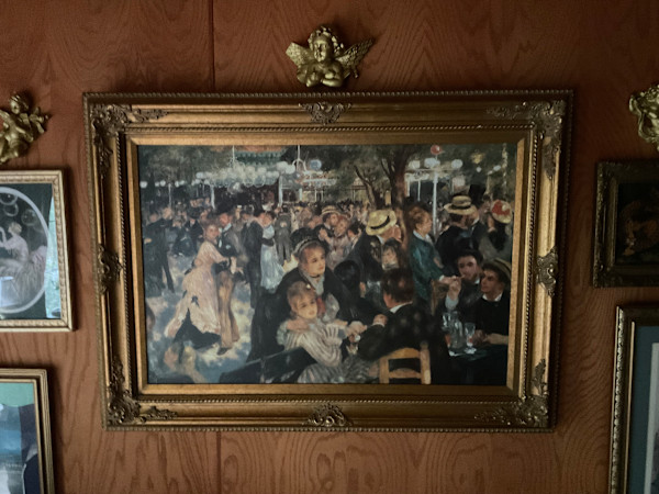 "Bal du Moulin de la Gallete" “Homage” by Pierre-Auguste Renoir After