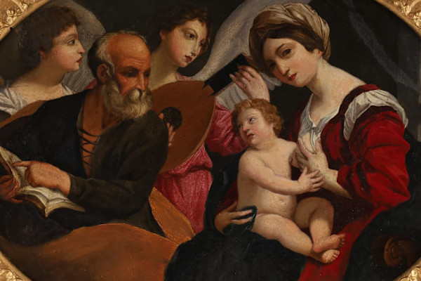 “ Madonna and Child with Saint Paul “ by Unknown