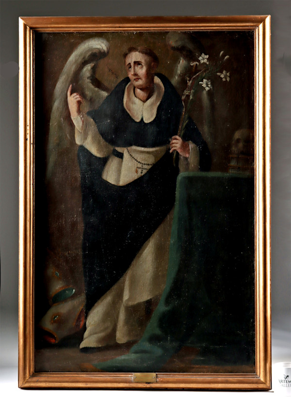 “San Vicente Ferrer” by Joseph Garcia (also Jose Garcia el Hidalgo, Jose Garcia Hidalgo, Josef Garcia Hidalgo - Villena, Spain 1646 - San Felipe, Chile 1719)
