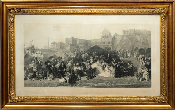 "Life at the Sea-Side, Ramsgate 1854" by William Powell Firth, C. W. Sharpe   Engraver