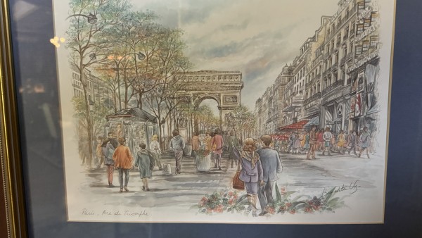 “Paris, Are de Triomphe” by Bernadette Vaz