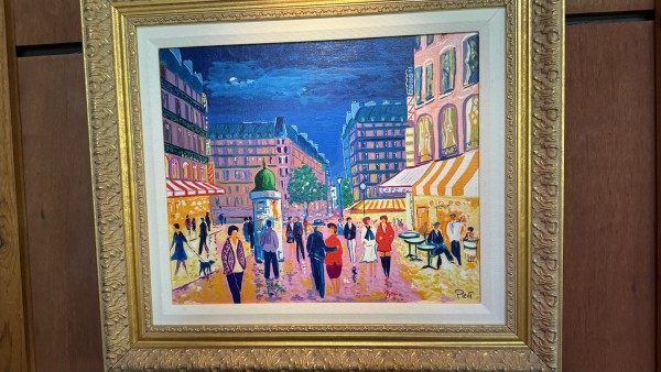 “Le’s calles de Le Pigalle  "Soir de Paris" by Jean Claude Picot