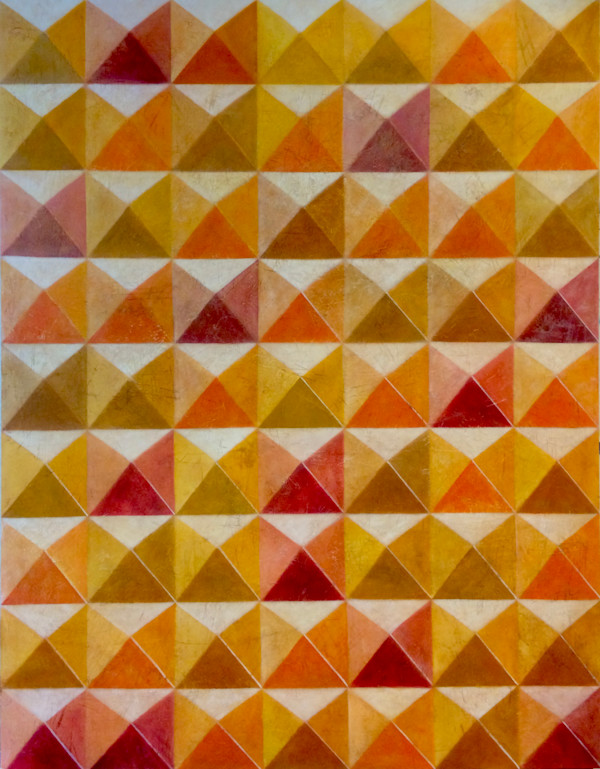 Diamond Composition - Orange by Francesca Sganzerla, Image 3.