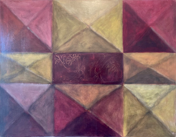 Diamond Composition - Raw Sienna by Francesca Sganzerla, Image 1.