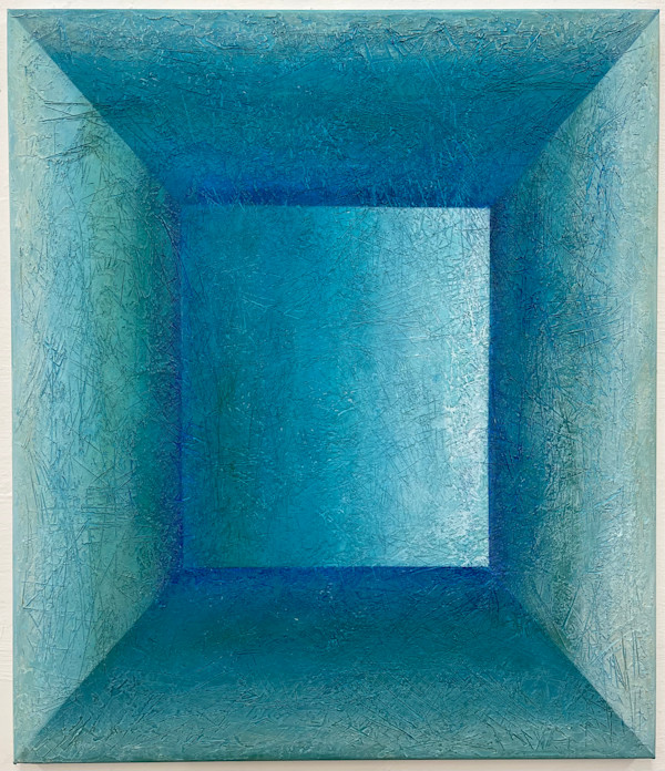 Empty Room - Turquoise Blue by Francesca Sganzerla, Image 3.