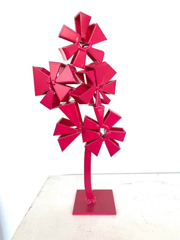 pinwheel sculpture by Vivien  Collens