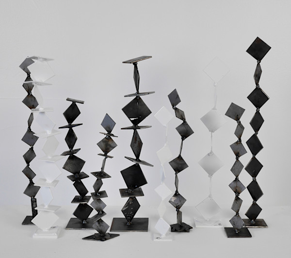 small totem grouping by Vivien Collens