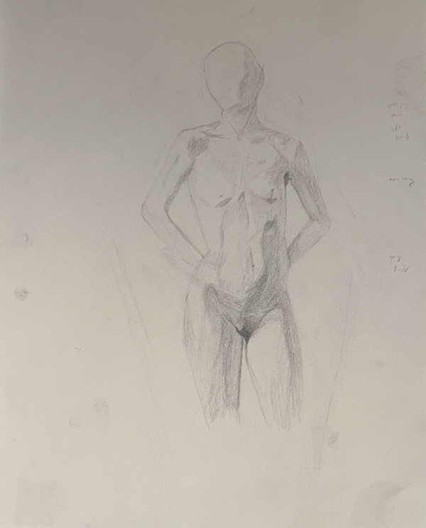 Figure Drawing by Drue Leahy