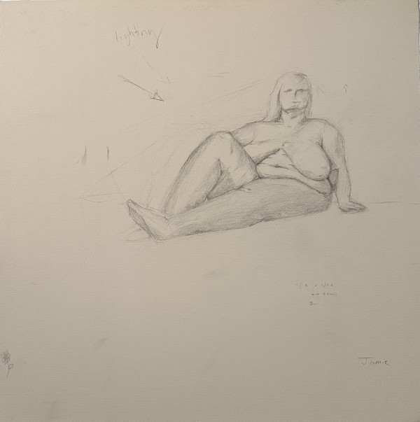 figure drawing - jamie by Drue Leahy