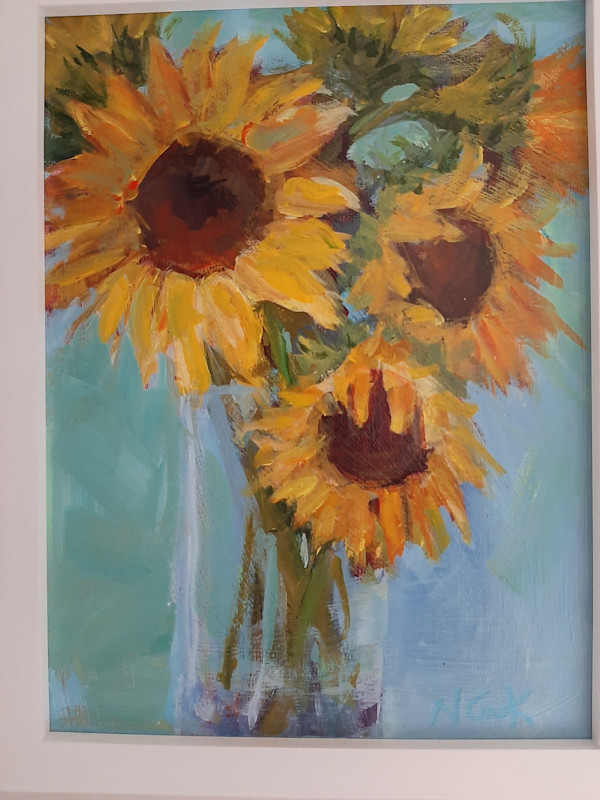 Sunflower Still life by Nanci Cook, PAC, Image 1.