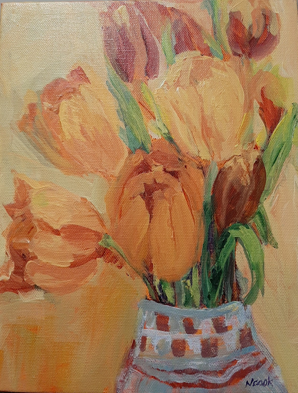 Sunny Tulips by Nanci Cook