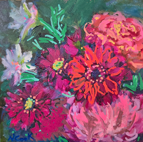 Red Violet Still Life by Nanci Cook, PAC, Image 1.