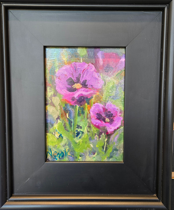 Purple Poppies by Nanci Cook, PAC, Image 1.