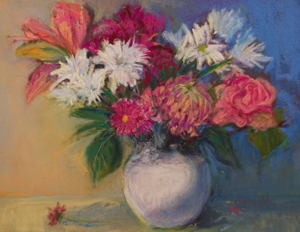 Pink Bouquet by Nanci Cook