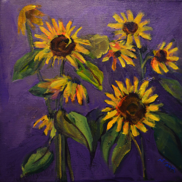 Sunflowers Potpourri by Nanci Cook