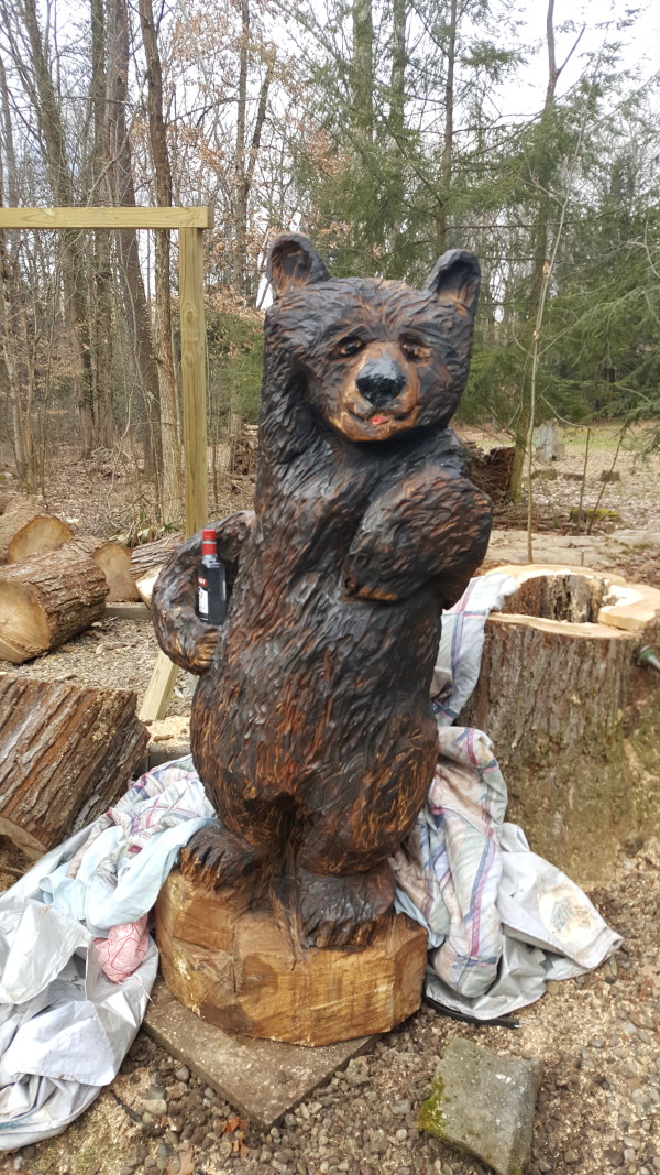 Bear I by Champsaw Art