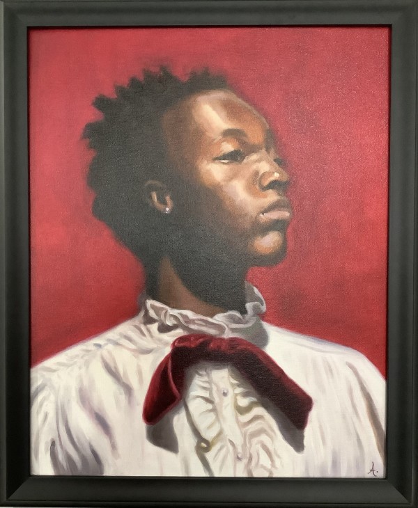 Red Bow by Amy Baber