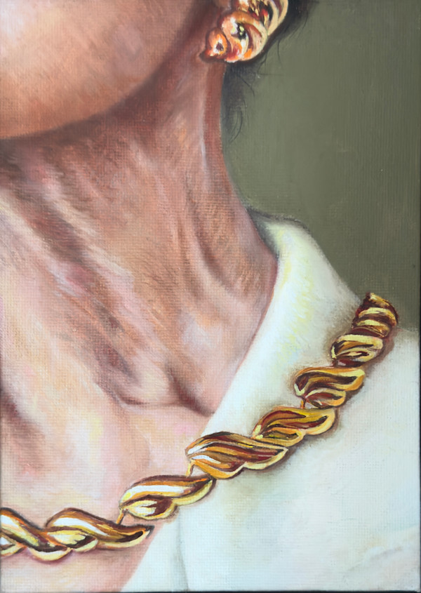 Gold Necklace by Brady Sloane-Duncan