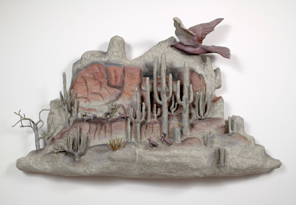 Spirit Mountain / Cactus World by Joan Danziger