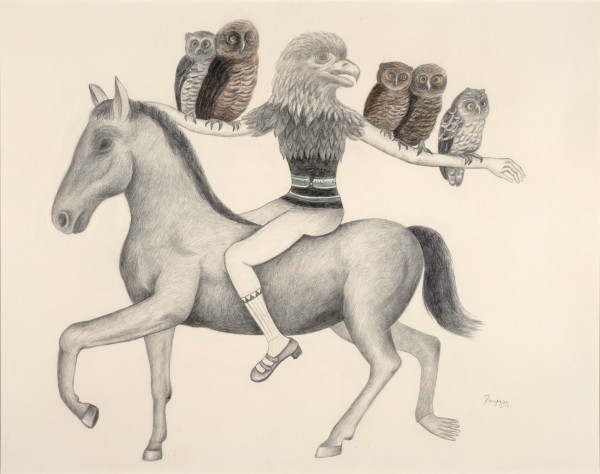 Athena Raptor by Joan Danziger