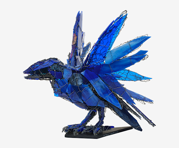 Sapphire Raven by Joan Danziger