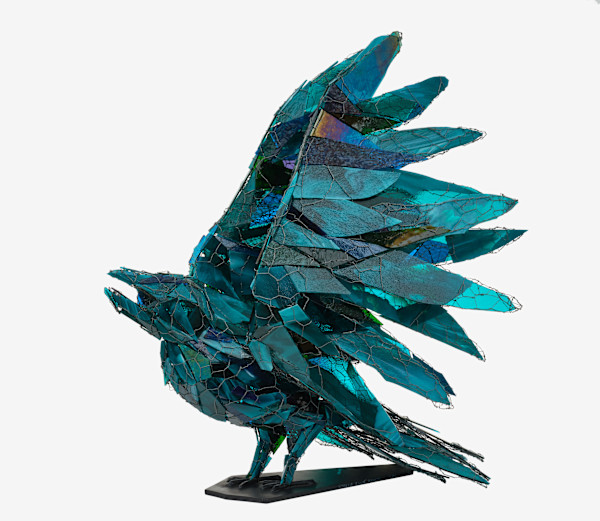 Stella Blue Raven by Joan Danziger