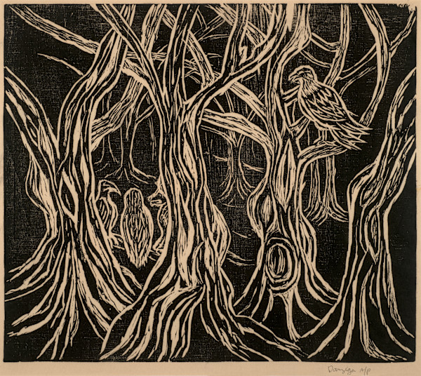 Birds in the Forest (Greek Trees) by Joan Danziger