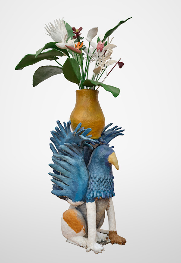 Majestic Griffin (formerly Still Life with Griffin or Griffin World) by Joan Danziger