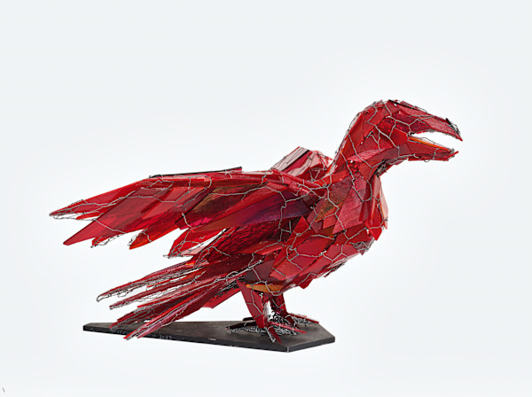 Spitfire Raven (aka Red Flame Raven) by Joan Danziger