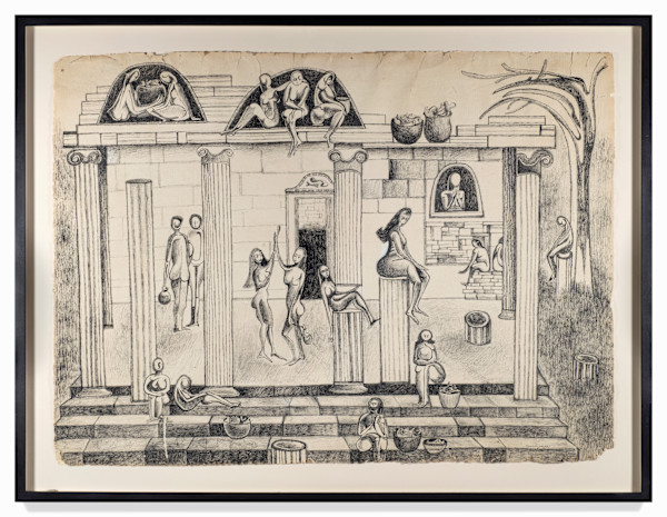 Goddesses at the Temple (formerly The Woman Is a Temple) by Joan Danziger