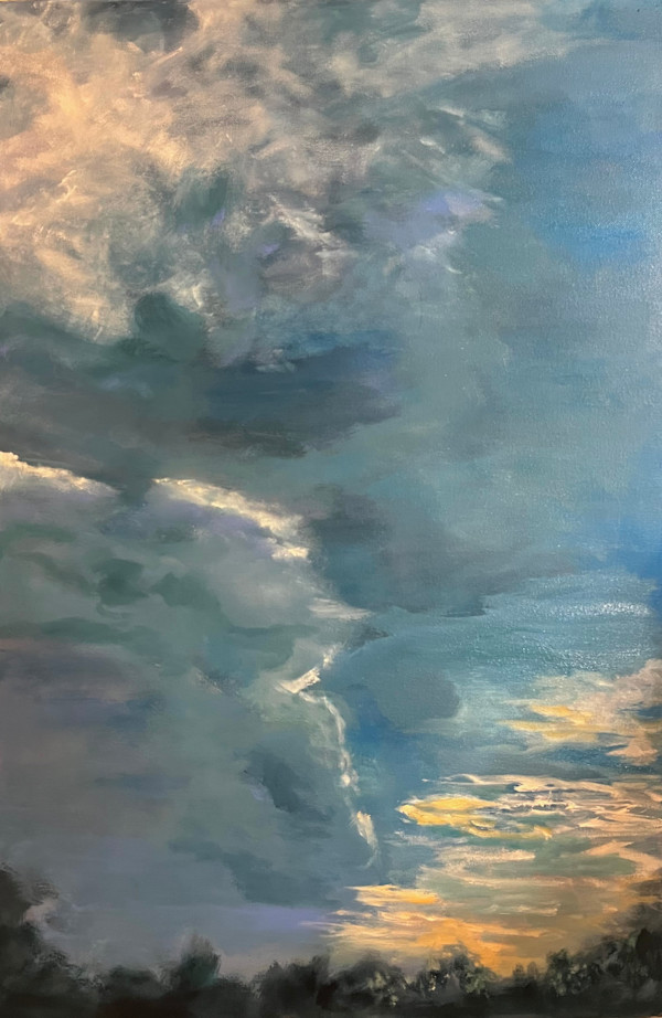 Baseball Skies by Monique Robidoux, Image 1.