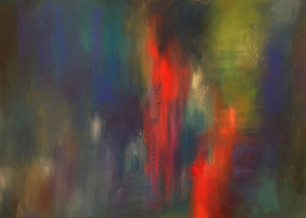 Night Racing in the Rain by Monique R Robidoux