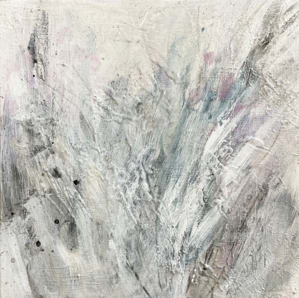 Scallop Shells & Grasses by Monique R Robidoux