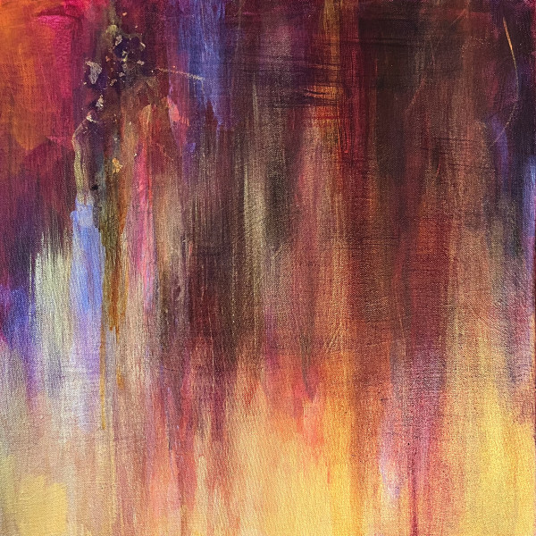 Silk Sari by Monique R Robidoux