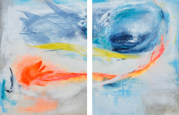 Changing Perspectives (Diptych) by Susanne Herbold