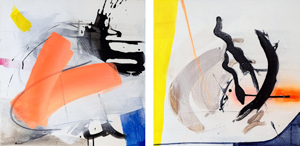 Duality (Diptych) by Susanne Herbold, Image 9.