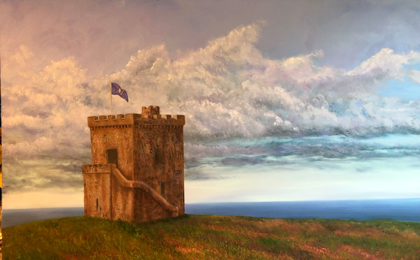 Irish Watch Tower by Michael W Field