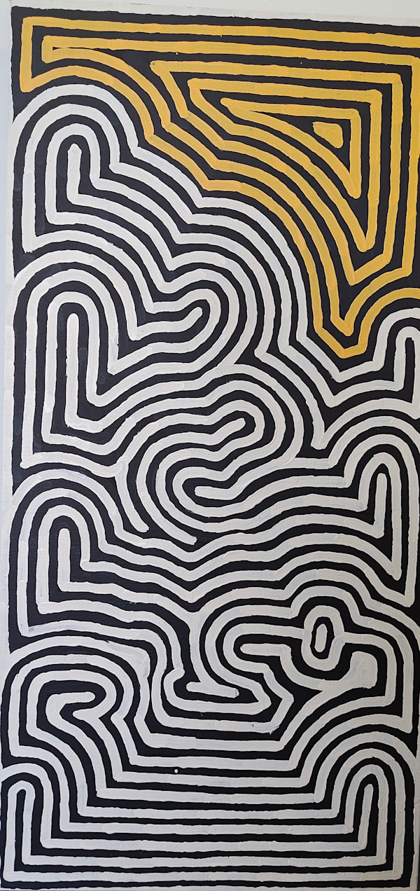 Water Dreaming by Aubrey Tjangala, Image 1.