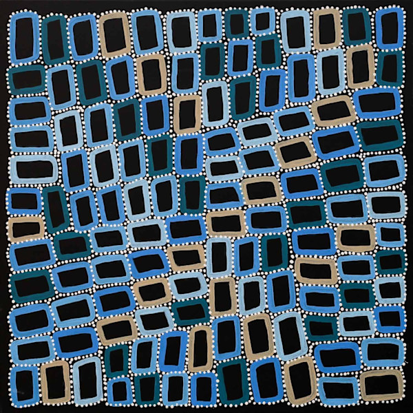 Tingari Cycle (copy) by Walala Tjapaltjarri