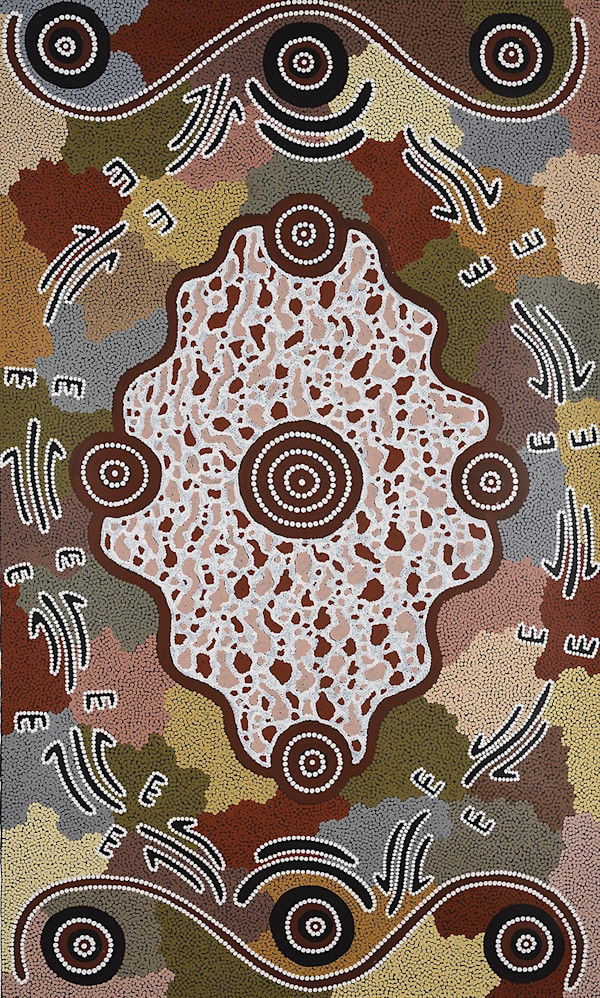 Sans titre by Michael Nelson Jagamarra