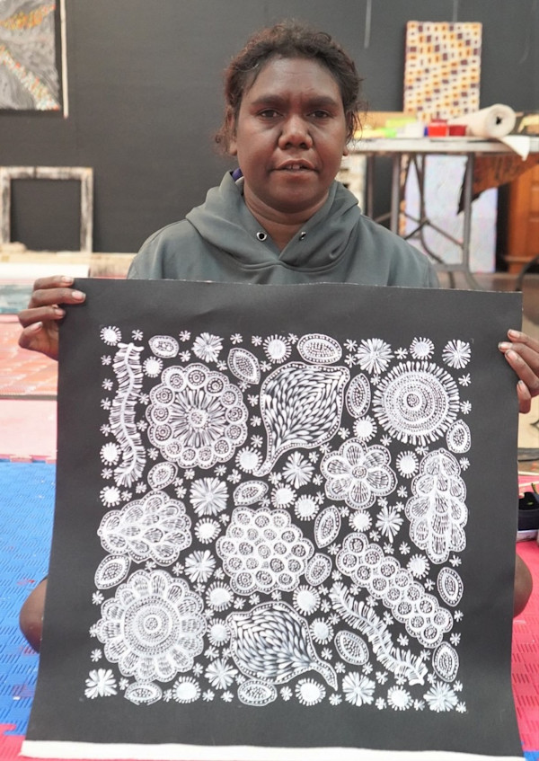 Sana Titre by Belinda Golder Kngwarreye