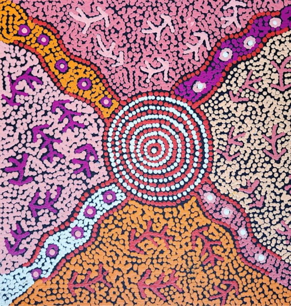 Fire Country Dreaming by Faye Nangala Hudson