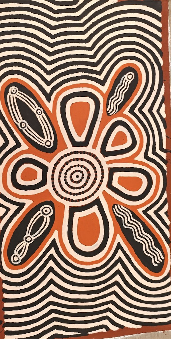 Sans titre by Aubrey Tjangala