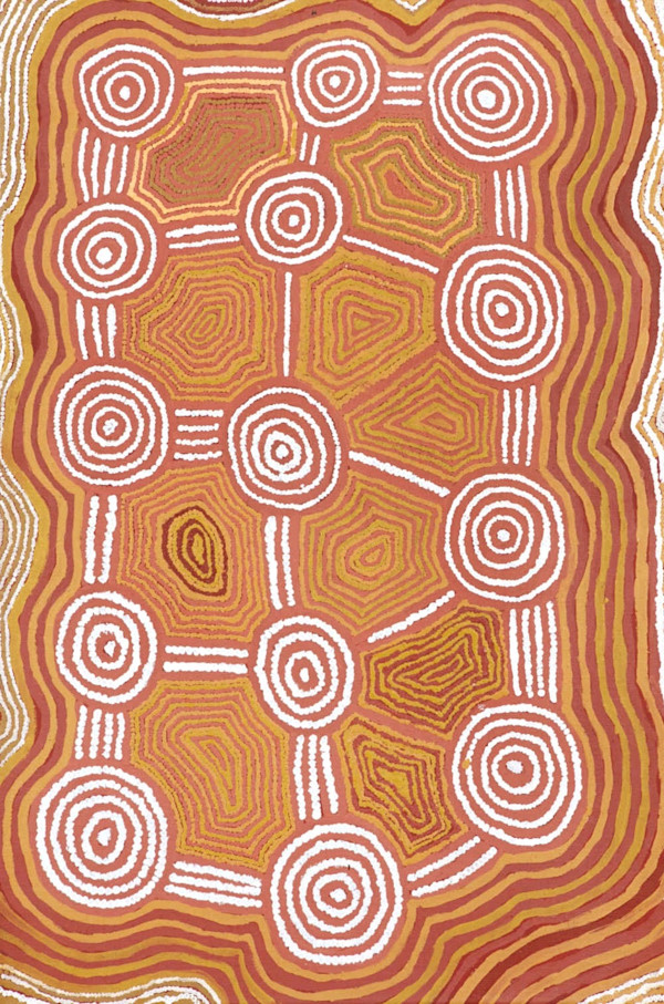 Sans titre by John John Tjapangati Bennett