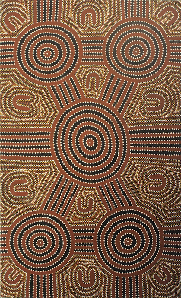 Sana titre by Johnny Jones Kngwarreye