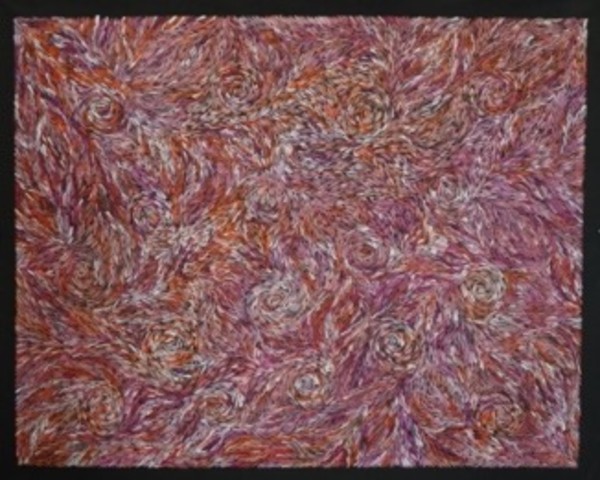 Bush Leaves by Jeannie Petyarre, Image 1.