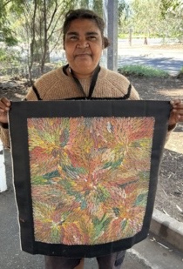 Medicine Leaves by Bernadine Johnson Kemarre, Image 1.